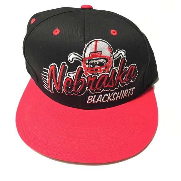Vintage Nebraska Blackshirts Snap 